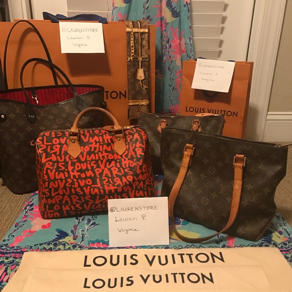 SOLD Authentic LV Cabas Piano - Picture 2 of 8